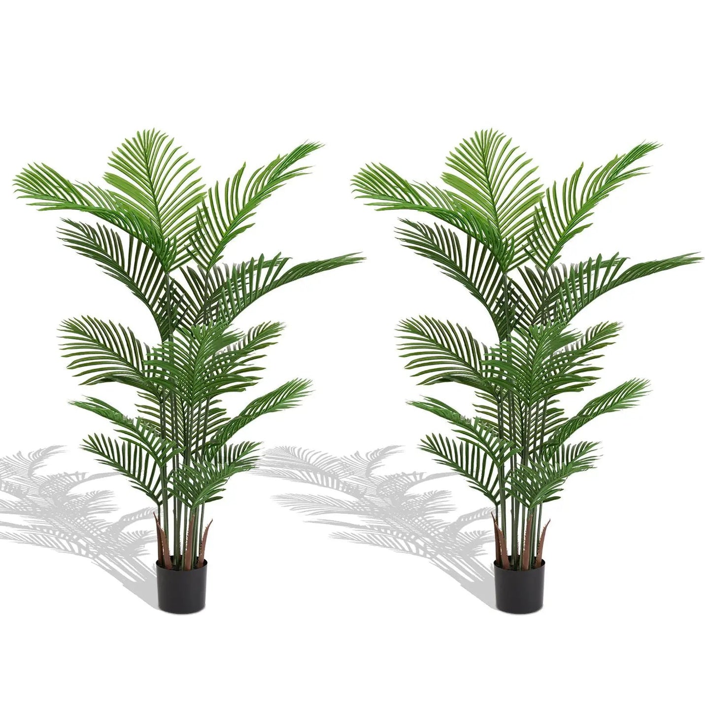Plastic Flower Boxes with Leaves Outdoor Decor