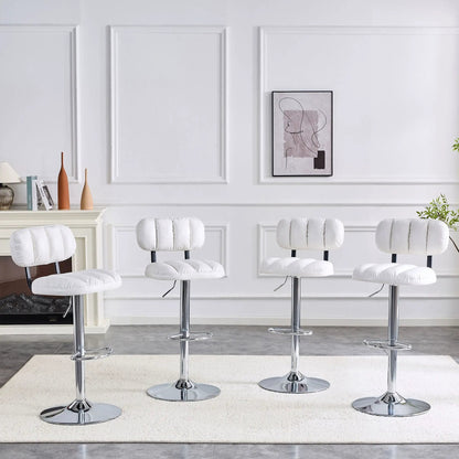 Adjustable Bar Stools With Footrest For Island
