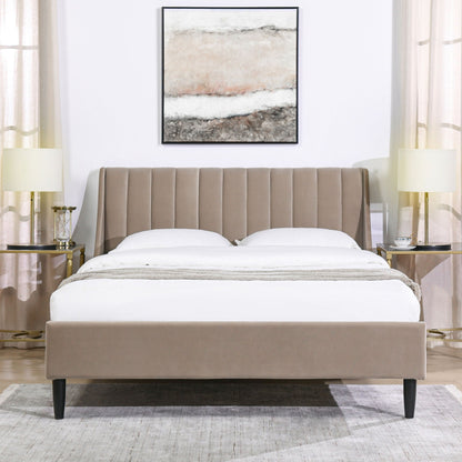 Aspen Vertical Tufted and Modern Platform Bed