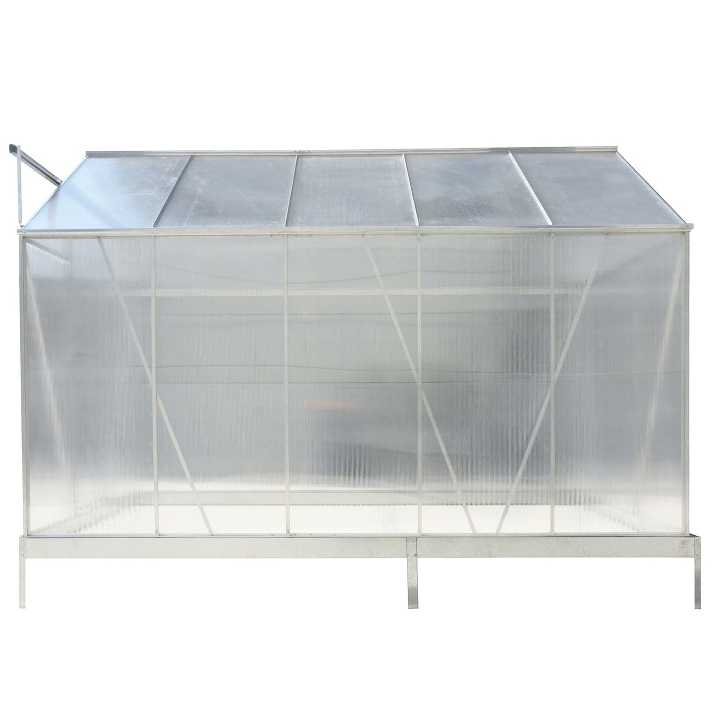 Heavy Duty Polycarbonate Greenhouse Kit and Door