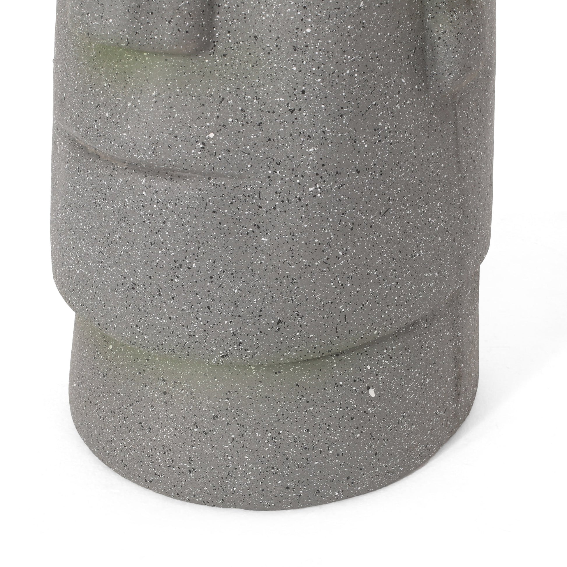 Flower Planter gray speckled ceramic by HouseOfZazla on Tampa Home & Garden Store