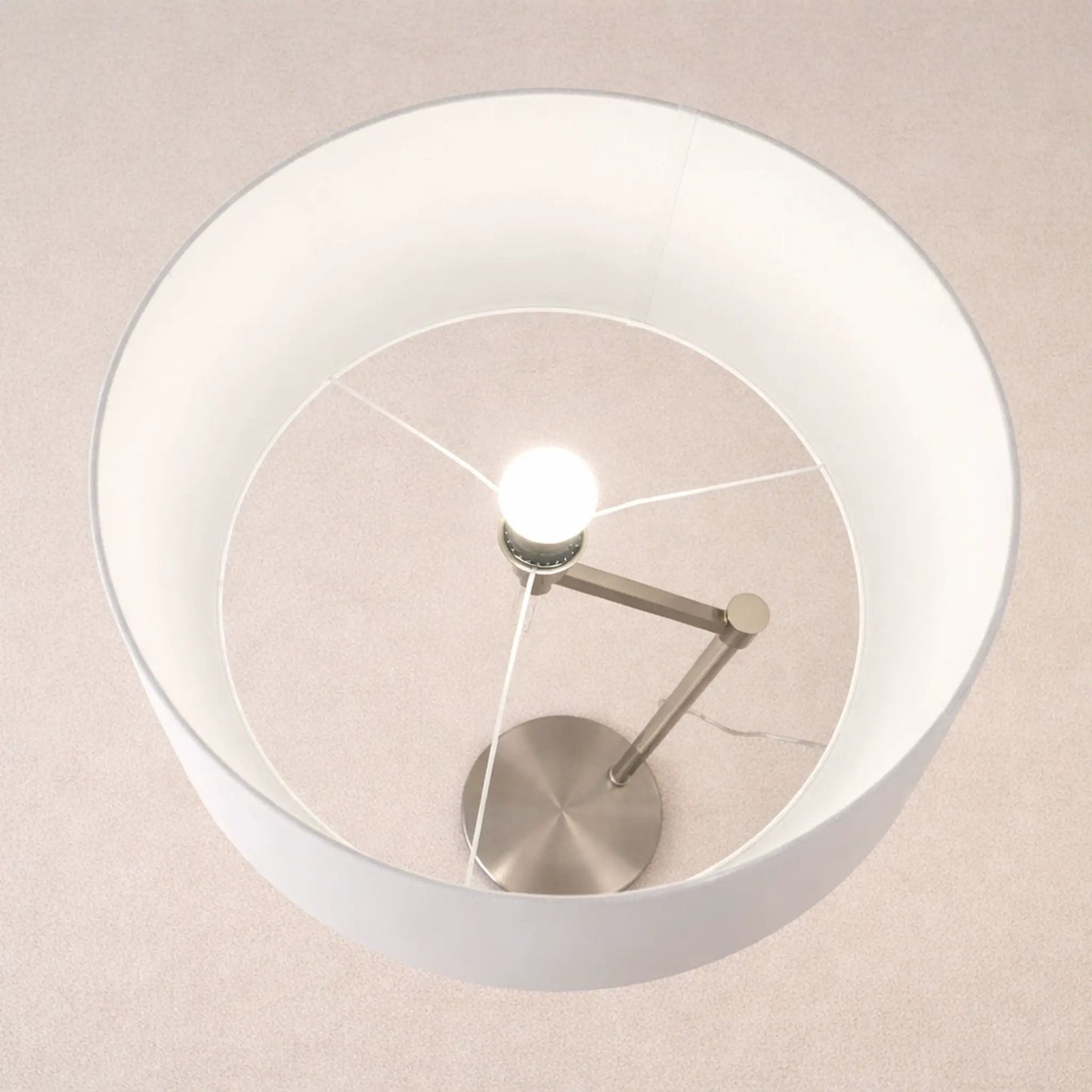 Horizon Table Lamp with On Off Switch Curved Base