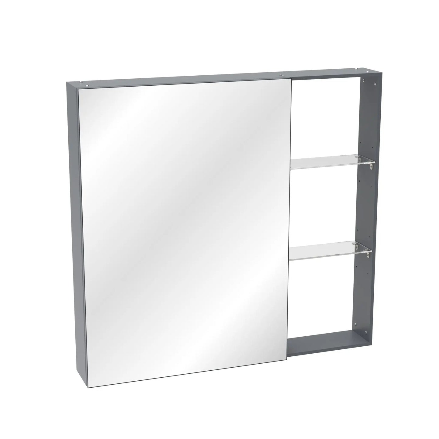 Medicine Cabinet Wall Mounted Mirror With Storage
