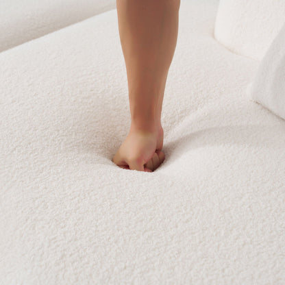 Foot and lower leg on soft white carpet in a bright room on Tampa Home & Garden Store