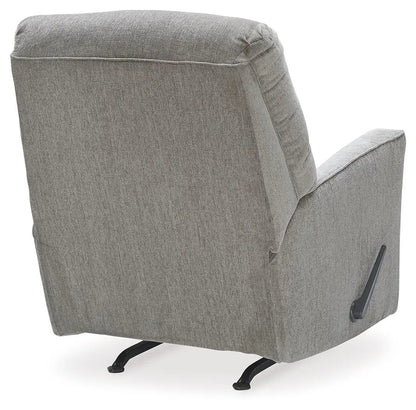Altari Rocker Recliner gray fabric by Unique Piece Furniture on Tampa Home & Garden Store