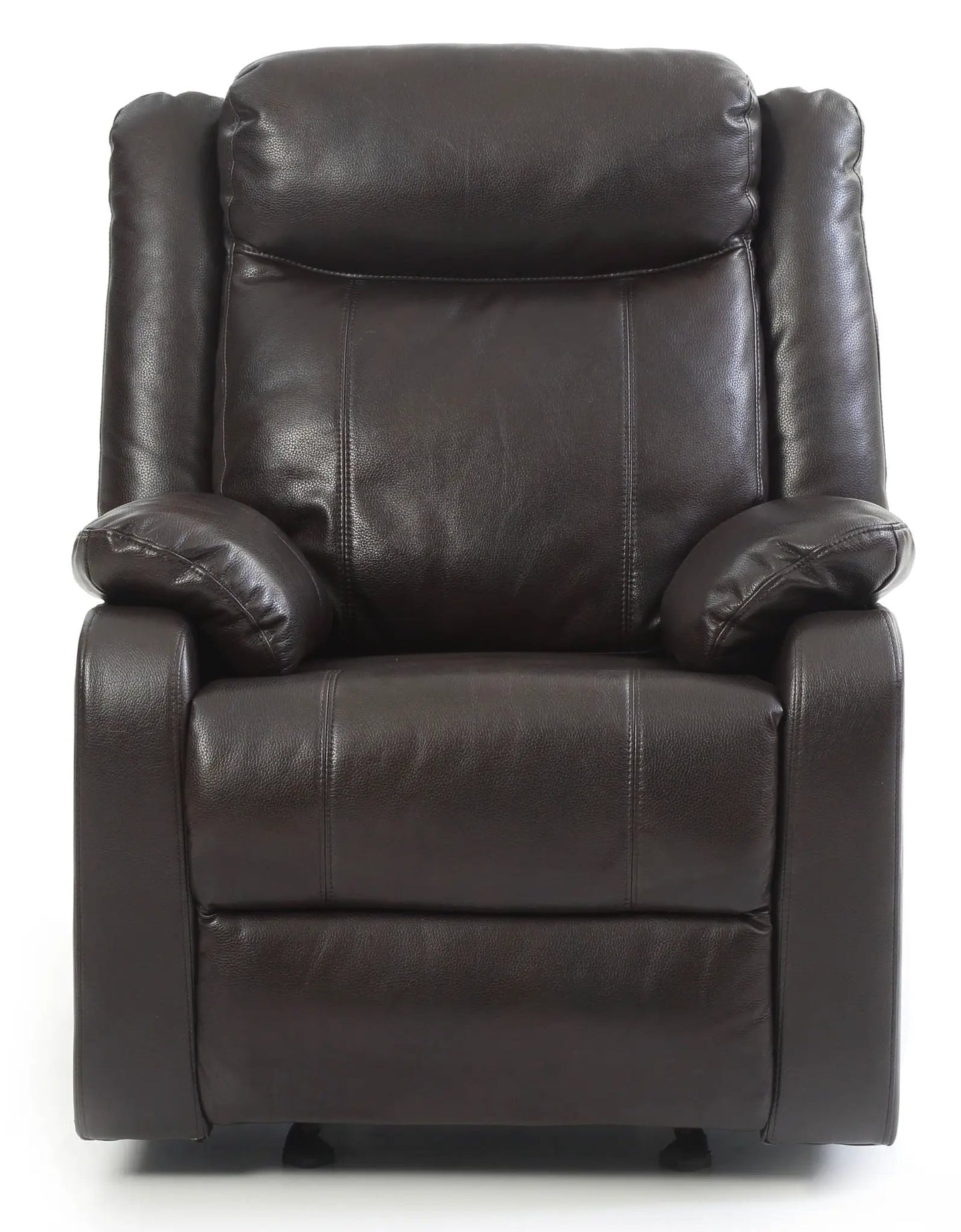 Ward Rocker Recliner in dark brown leather by Unique Piece Furniture on Tampa Home & Garden Store