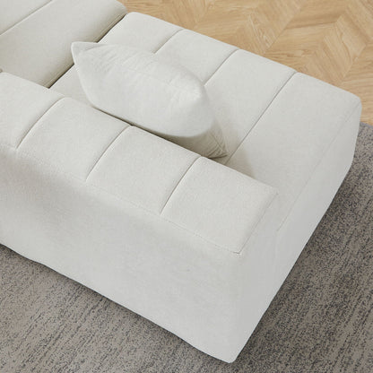 Symmetrical Modular Sofa And Piano Key Design