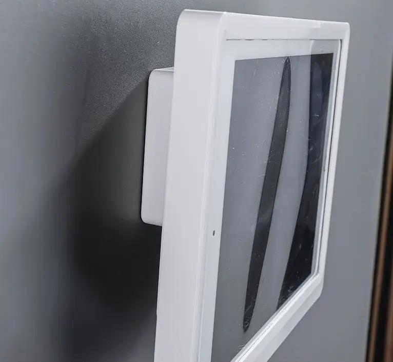 Swivel bathroom waterproof phone case holder shelf white wall mount with frame FLIPSTYLEZLLC on Tampa Home & Garden Store