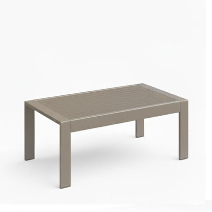 All Weather Outdoor Coffee Table and Wood Top