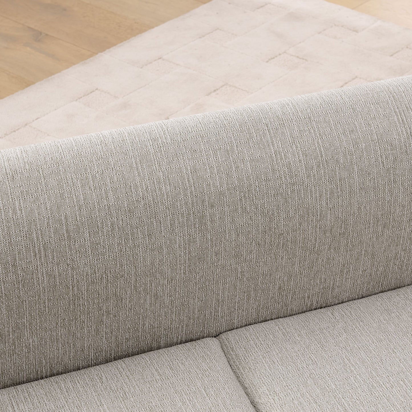 Comfortable oversized pet sofa in beige textured upholstery for medium to large dogs on Tampa Home & Garden Store
