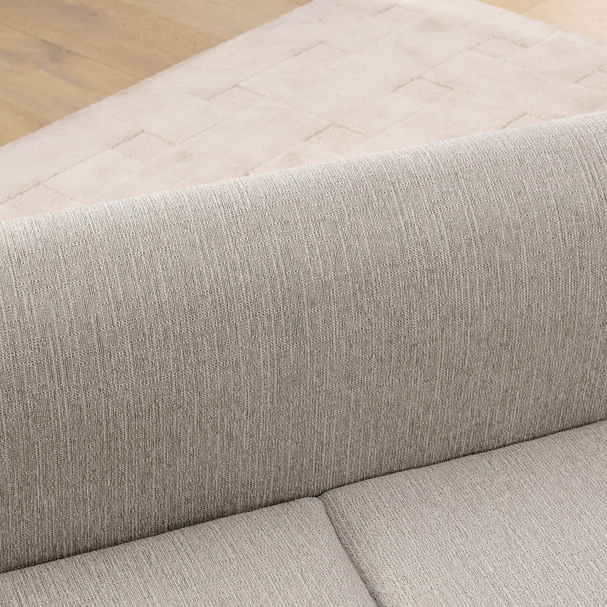 Comfortable oversized pet sofa in beige textured upholstery for medium to large dogs on Tampa Home & Garden Store