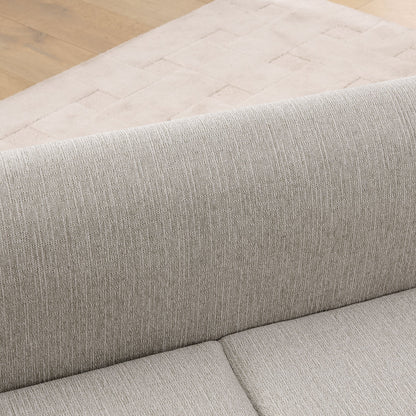 Comfortable oversized pet sofa in beige textured upholstery for medium to large dogs on Tampa Home & Garden Store