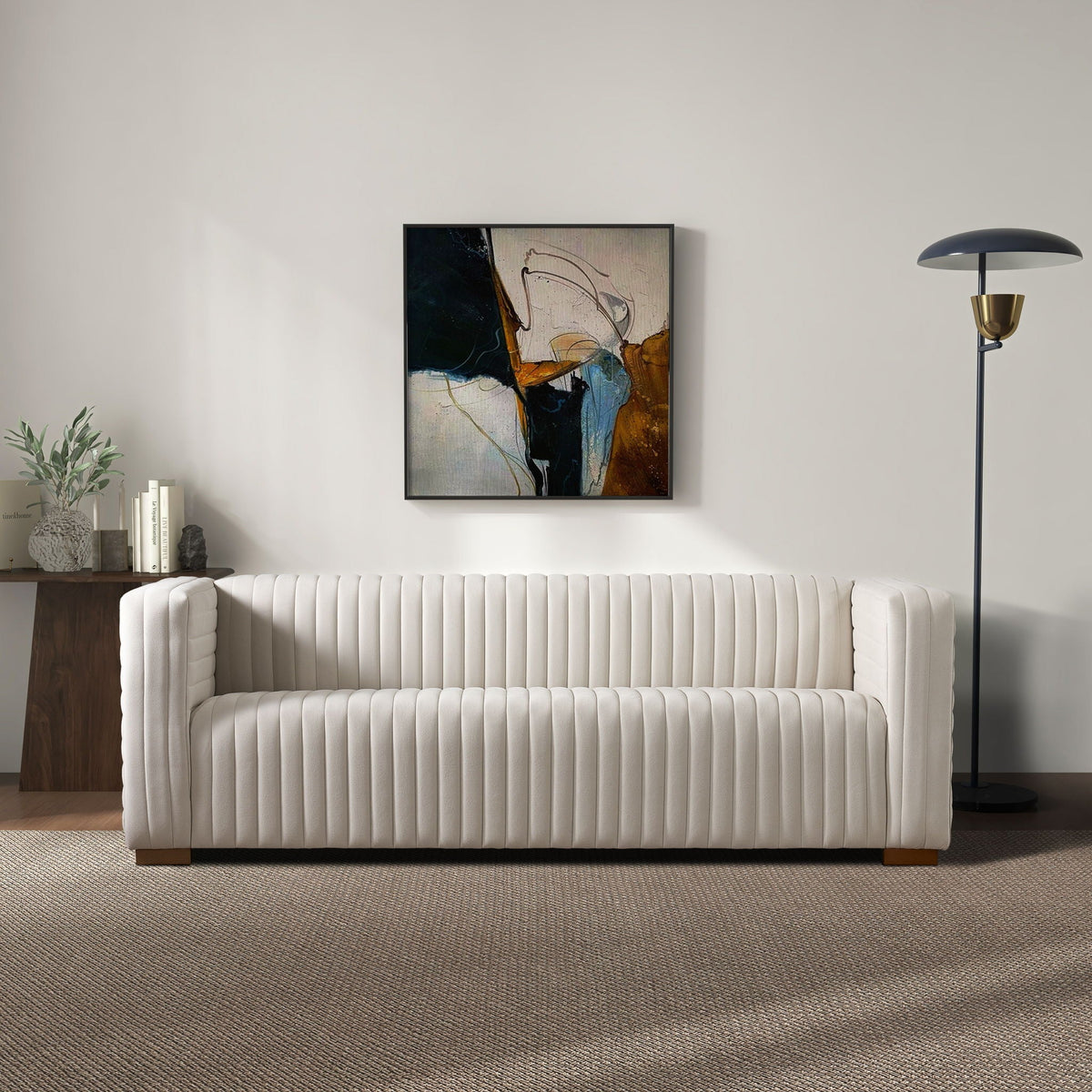Elara Performance Upholstered Sofa for Home Use