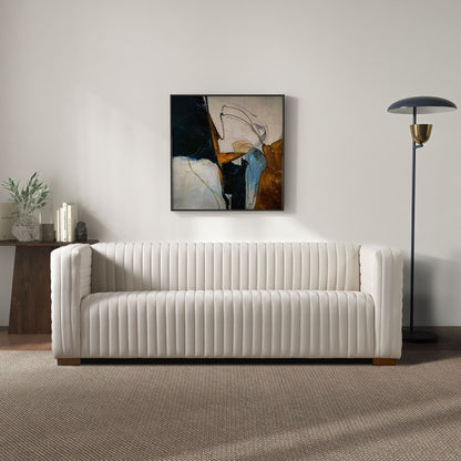Elara Performance Upholstered Sofa for Home Use