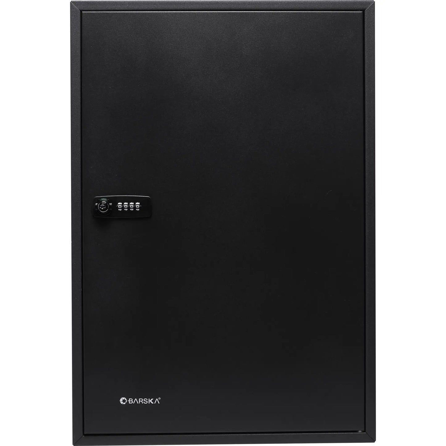 Adjustable key cabinet with combination lock, black finish, Barska brand on Tampa Home & Garden Store
