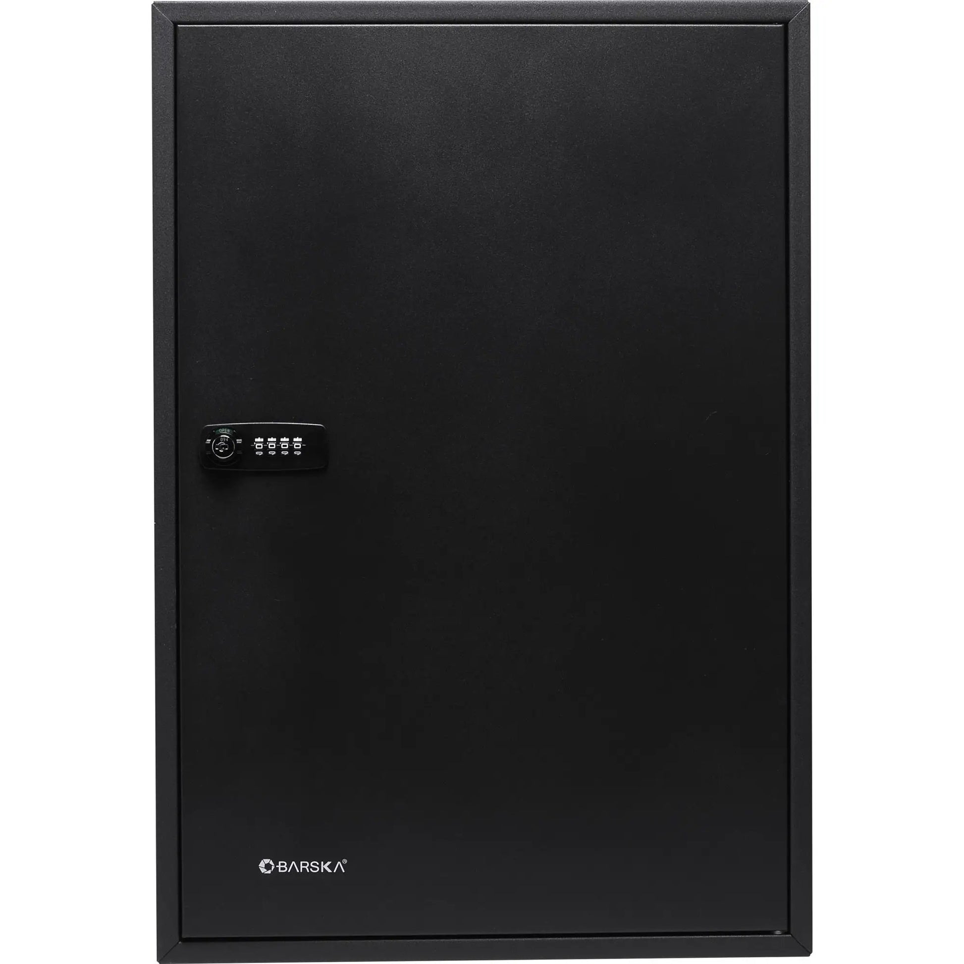 Adjustable key cabinet with combination lock, black finish, Barska brand on Tampa Home & Garden Store