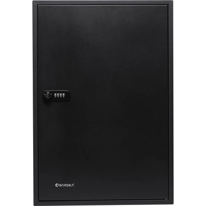 Adjustable key cabinet with combination lock, black finish, Barska brand on Tampa Home & Garden Store