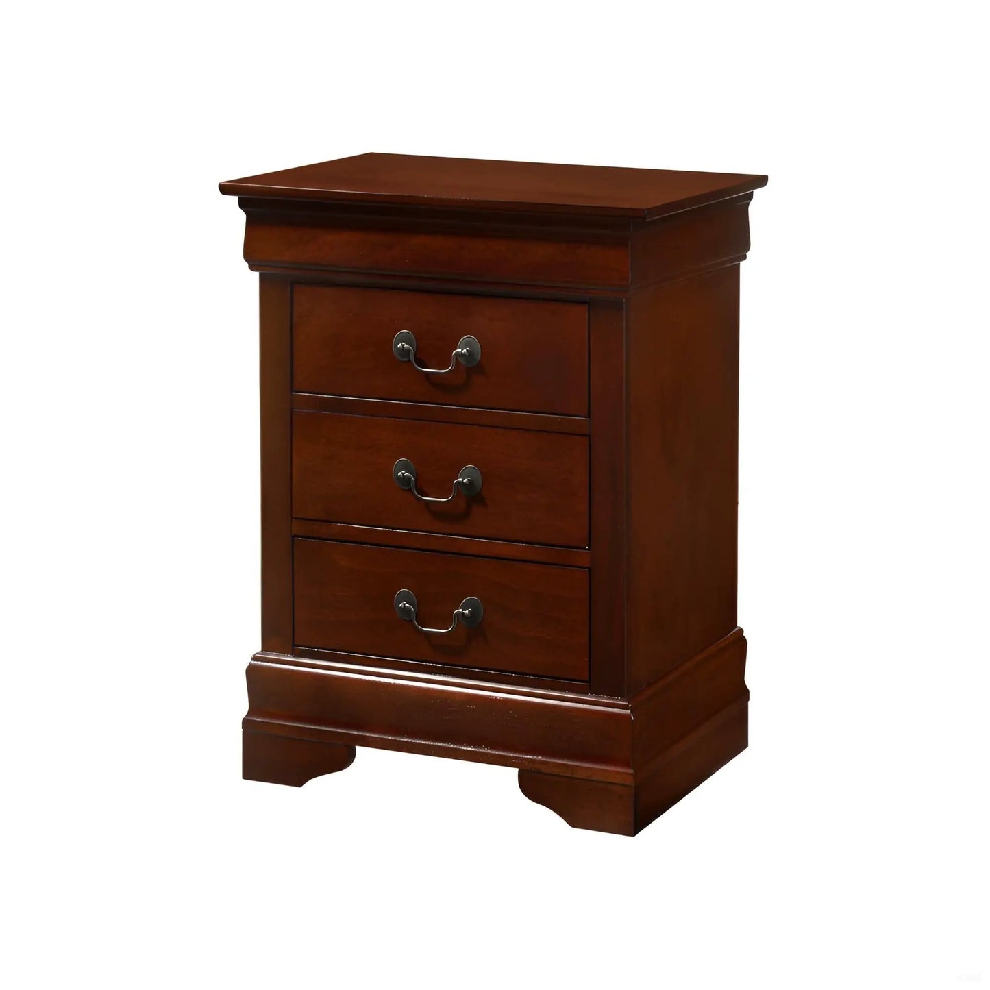 Louis Philippe Nightstand in Wood Veneer