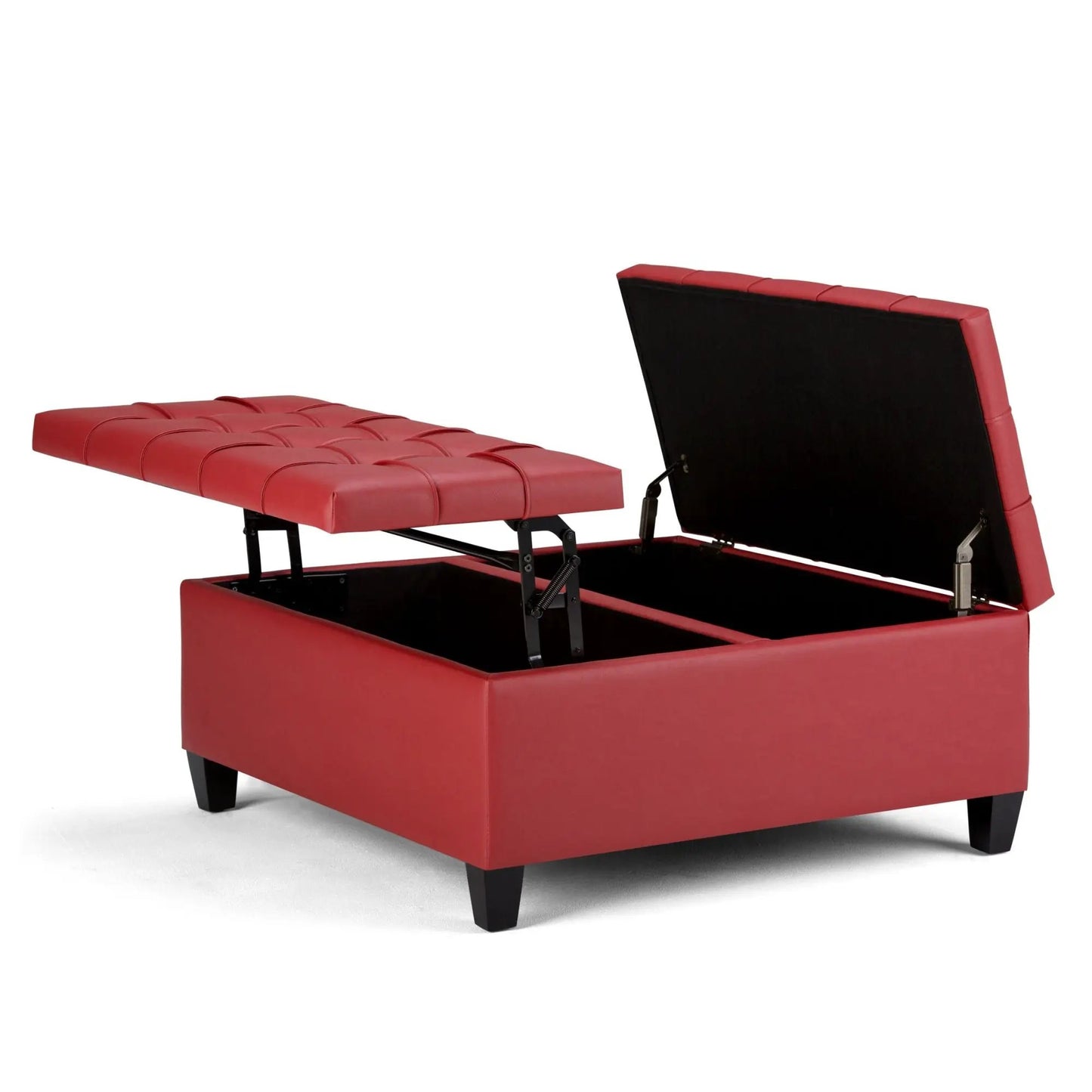 Harrison Upholstered Coffee Table Storage Ottoman