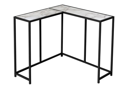 Corner Console Table With L Shaped Design