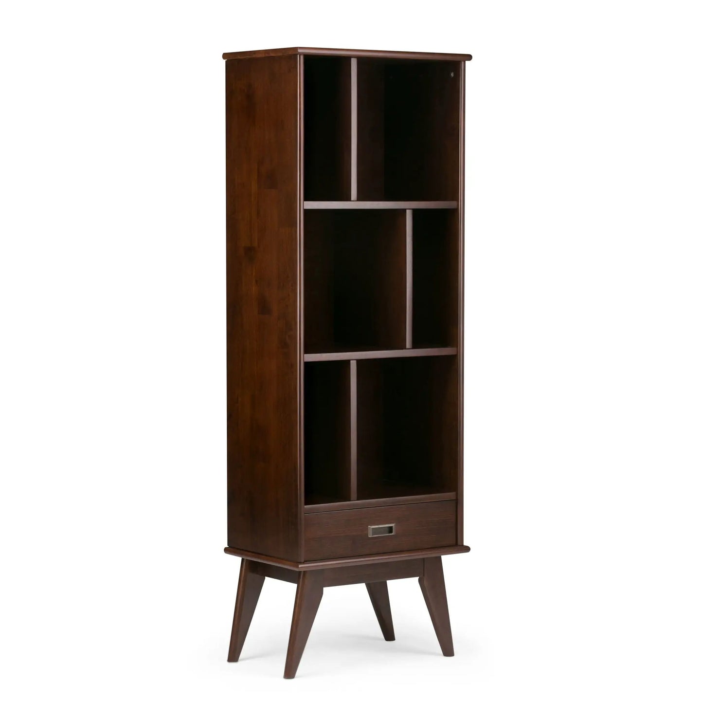 Draper Mid Century Wide Bookcase and Storage Unit