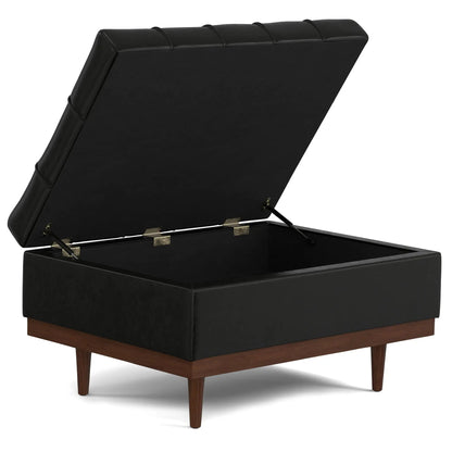 Mariah Upholstered Lift Top Table Storage Ottoman