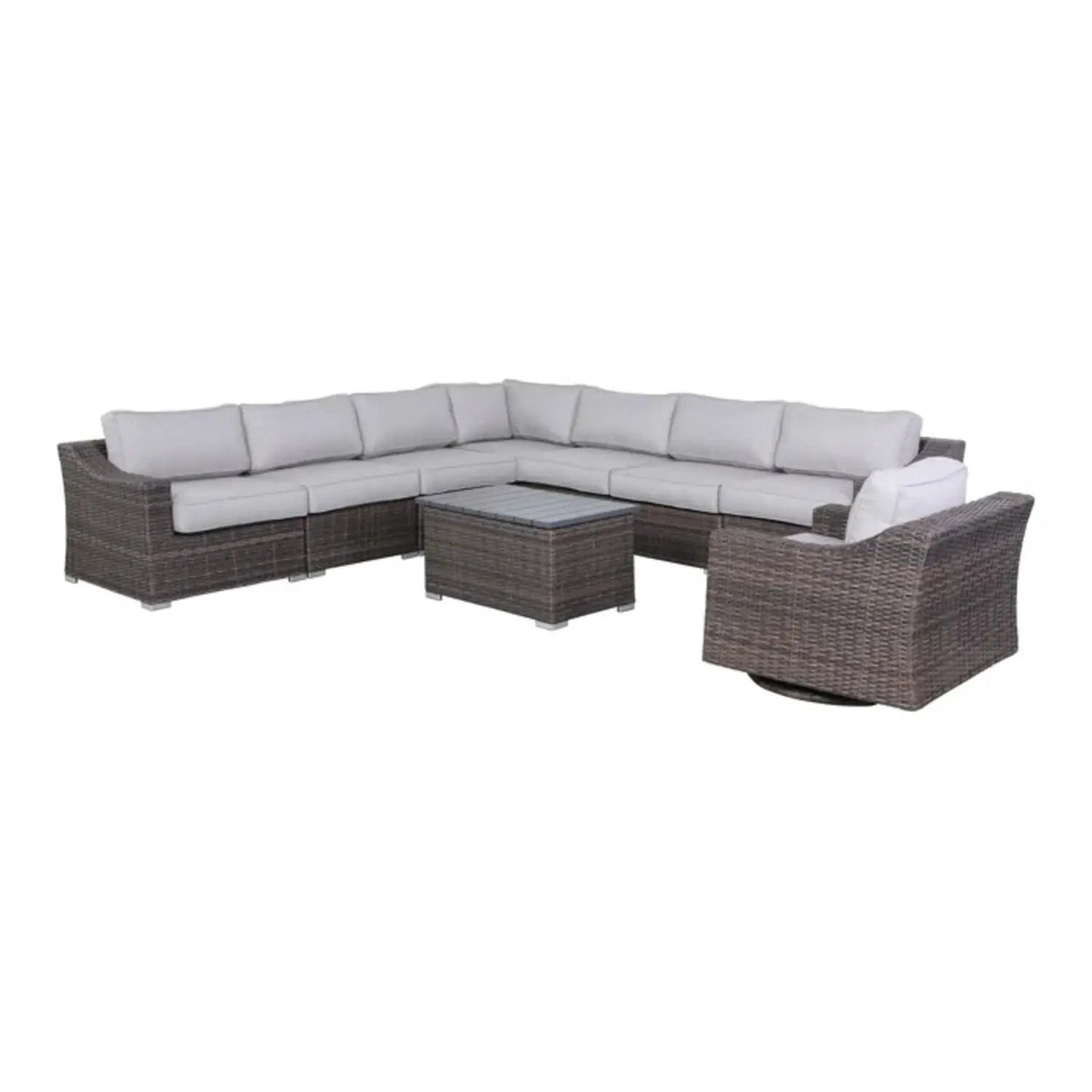 Outdoor Sofa Seating Group with Cushions