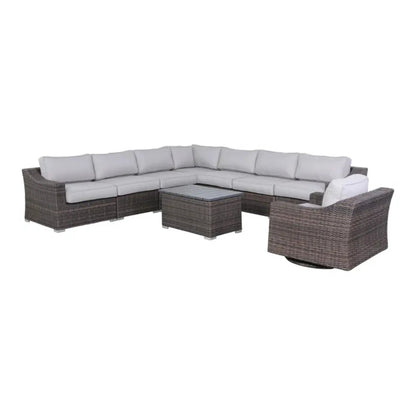 Outdoor Sofa Seating Group with Cushions