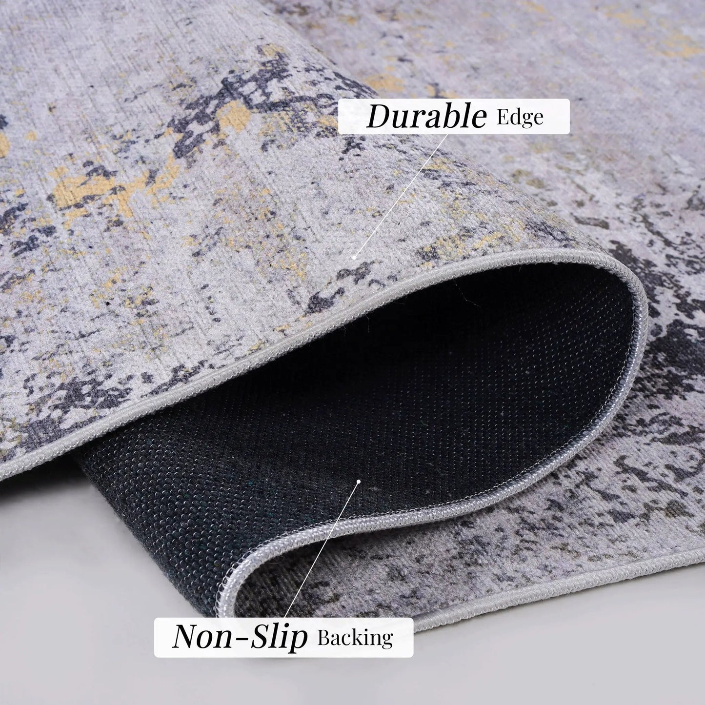 Maval Machine Washable Area Rug for Every Room