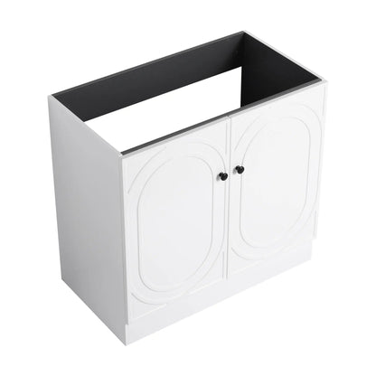 Modern Freestanding Vanity with Soft Close Doors