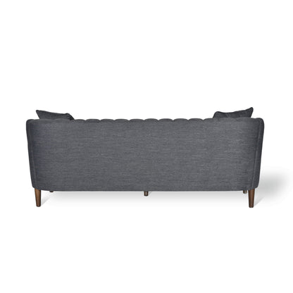 Contemporary Three Seater Sofa with Button Stitch