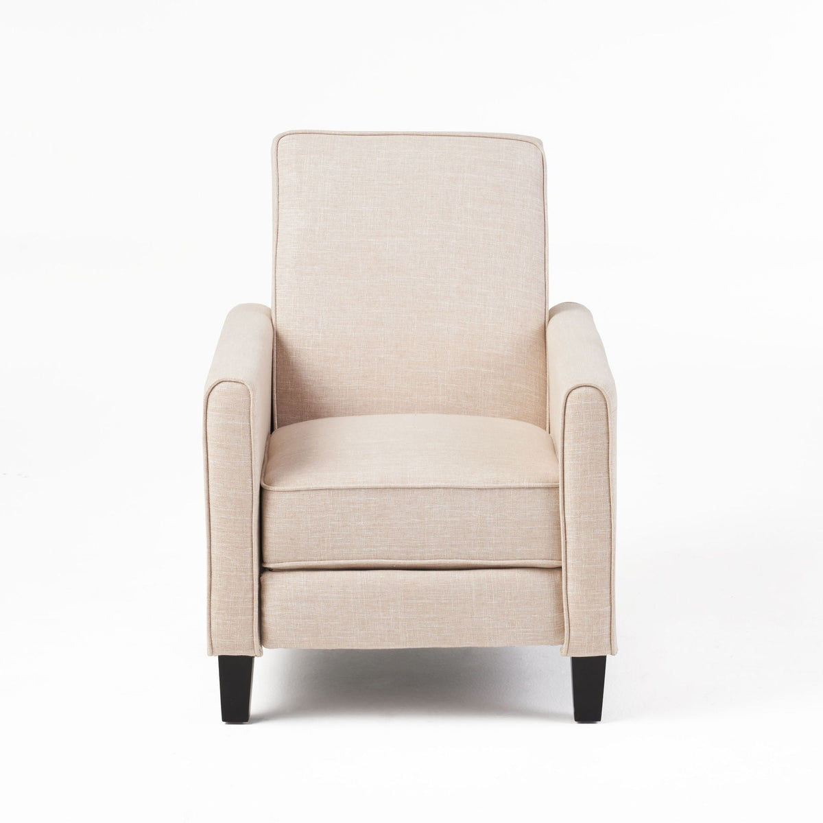 Upholstered Push Back Recliner Chair and Lounge