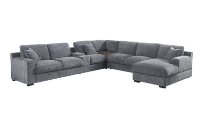 Celine Fabric Corner Sectional Sofa Right Chaise