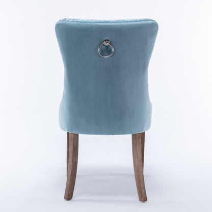 Nikki High End Tufted Dining Chair Set of Two
