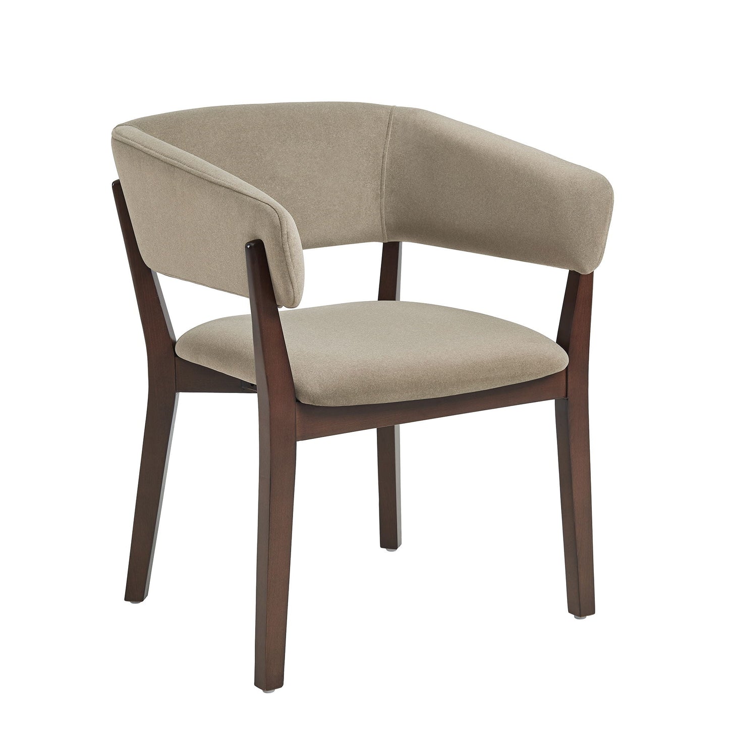 Blake Solid Beech Wood Modern Dining Armchair