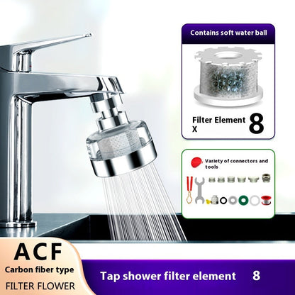 Faucet-mount water filter with chrome tap extender and soft water attachment UpTrend Deals on Tampa Home & Garden Store