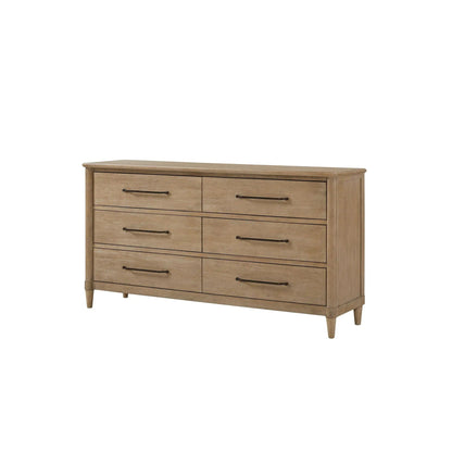 6 Drawer Dresser In Sand With Cedar Lined Bottom