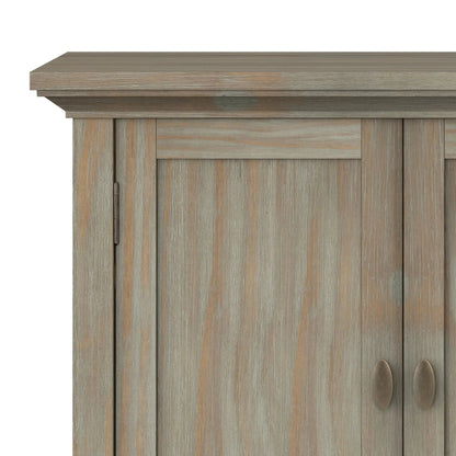 Redmond Handcrafted Solid Wood Storage Cabinet
