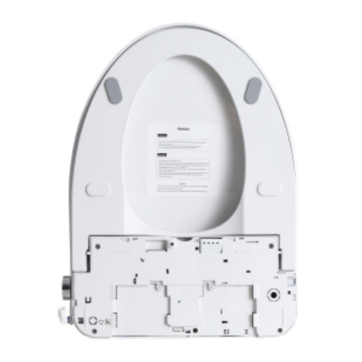 Smart Bidet Toilet Seat by HouseOfZazla, white finish, heated seat on Tampa Home & Garden Store
