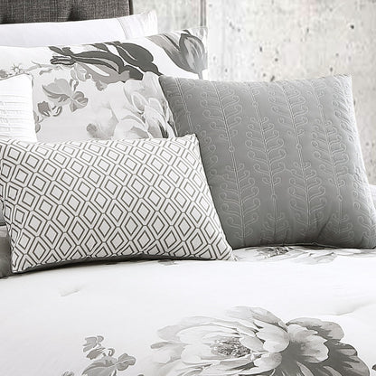 Ridgely 7 Pc Watercolor Floral Comforter and Set