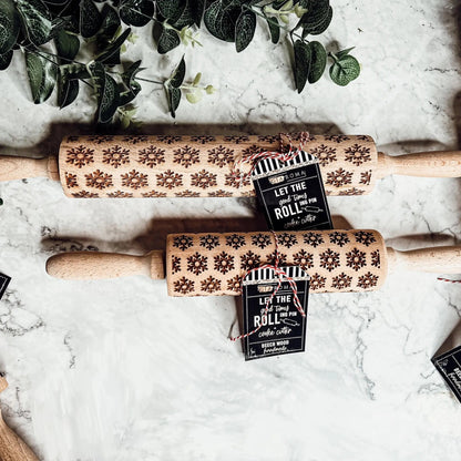 Christmas Rolling Pin Set In 10 Styles Varieties