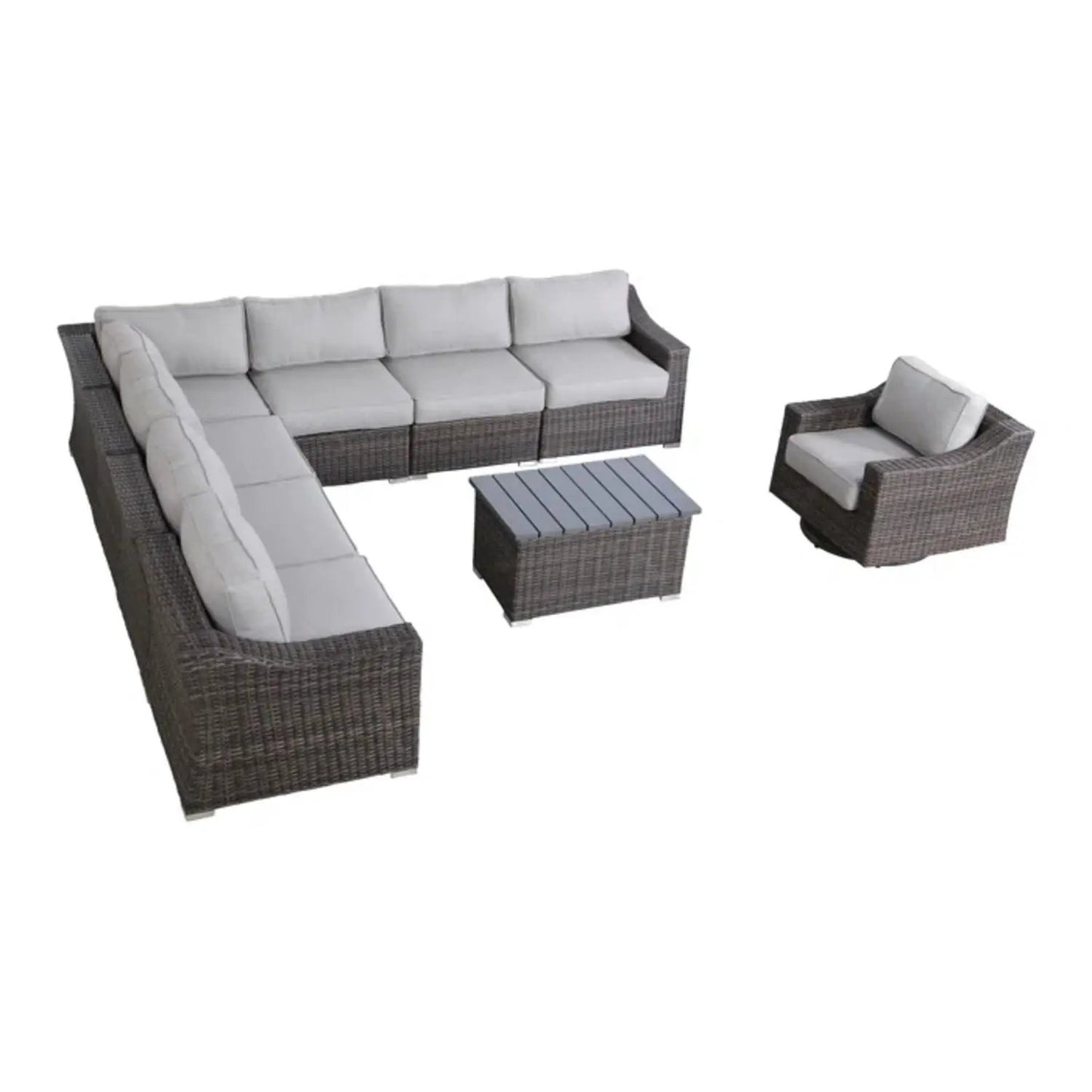 Outdoor Sofa Seating Group with Cushions