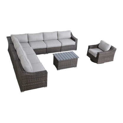 Outdoor Sofa Seating Group with Cushions