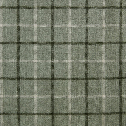 Green plaid curtain panel with fleece lining, rod pocket and back tab, 50x84 HouseOfZazla on Tampa Home & Garden Store