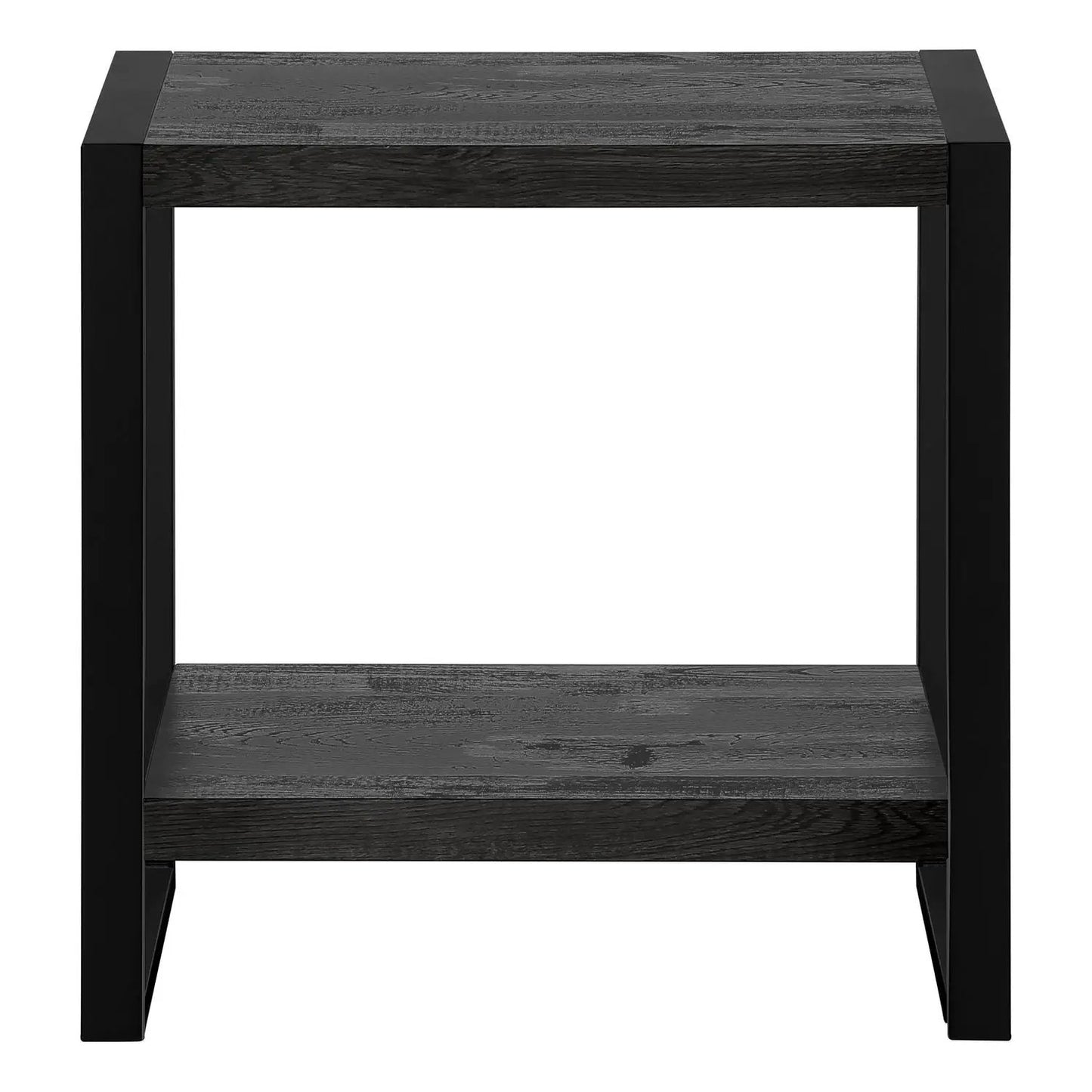 Accent Table Industrial Side Table with Flexible
