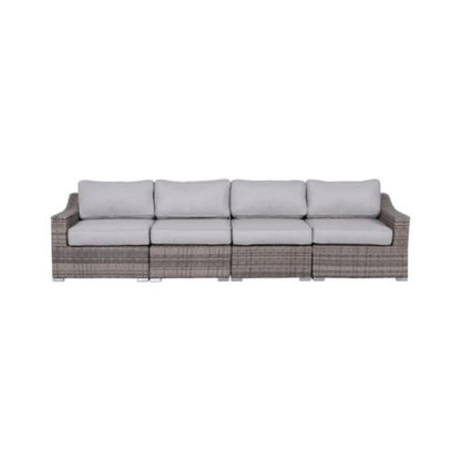 Fully Assembled Rattan Wicker Outdoor Sectional