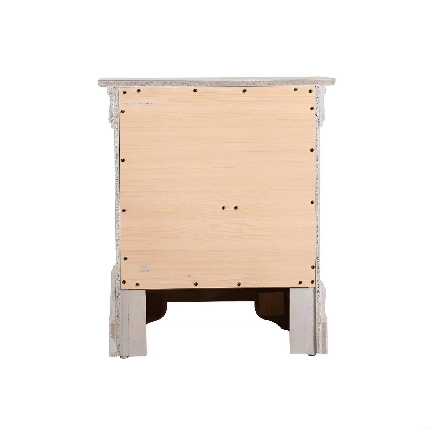 Decorative Nightstand with Modern Accents