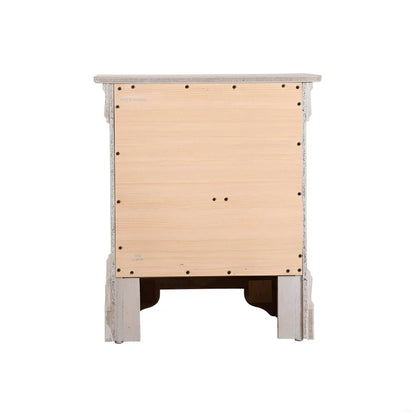 Decorative Nightstand with Modern Accents