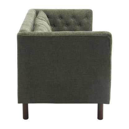 Luxurious Tufted Upholstered Living Room Sofa