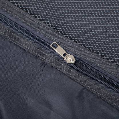Luggage set 14/20in ABS spinner wheels in dark navy fabric with zipper detail HouseOfZazla on Tampa Home & Garden Store